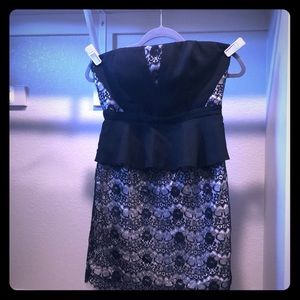 Black cocktail dress
